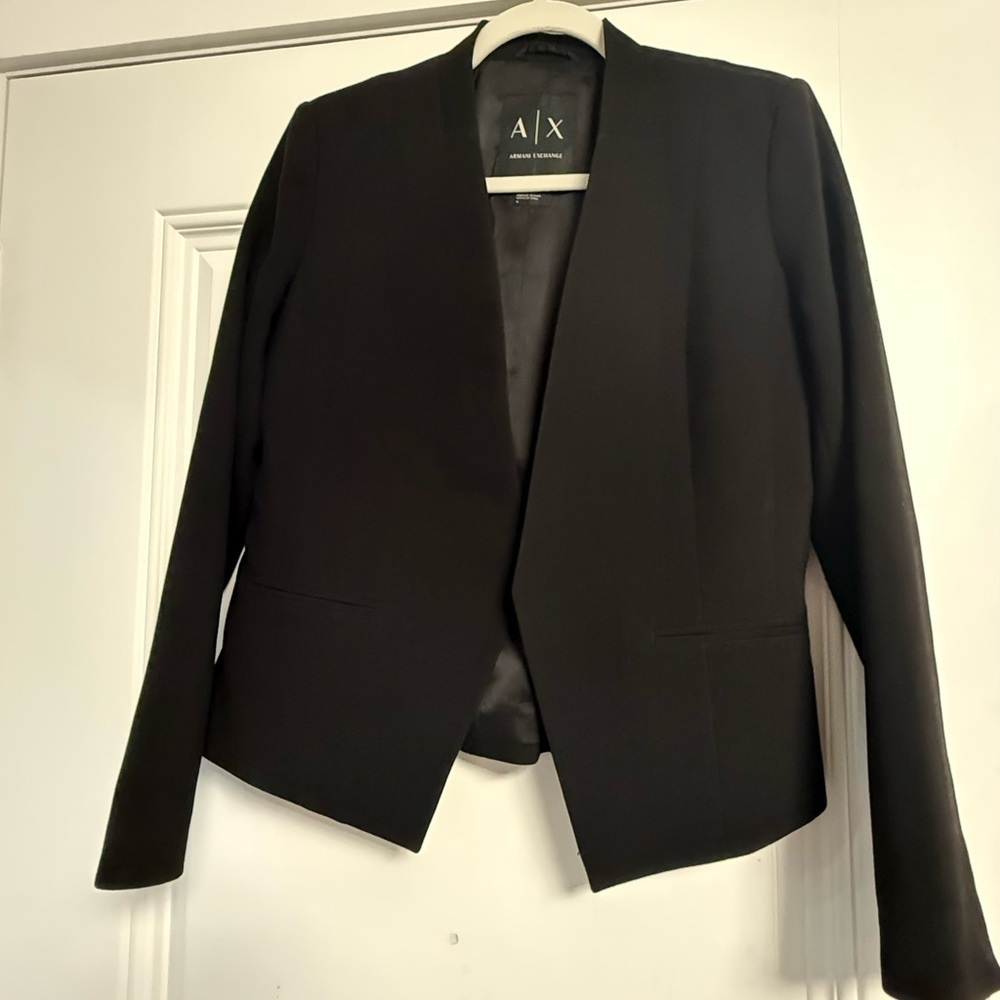 Armani Exchange Classic Black Blazer - Picture 6 of 7
